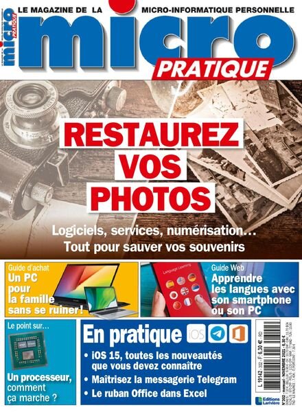 Micro Pratique – novembre 2021 Cover