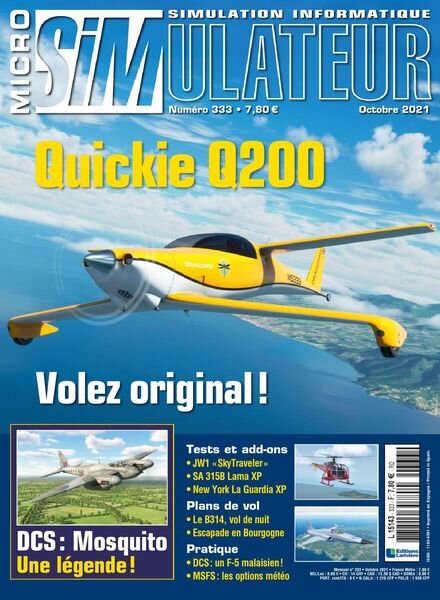 Micro Simulateur – octobre 2021 Cover