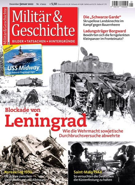 Militar & Geschichte – 02 November 2021 Cover