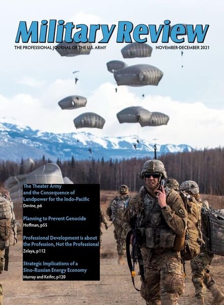 Military Review – NovemberDecember 2021 Cover