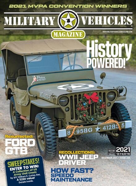 Military Vehicles – November 2021 Cover