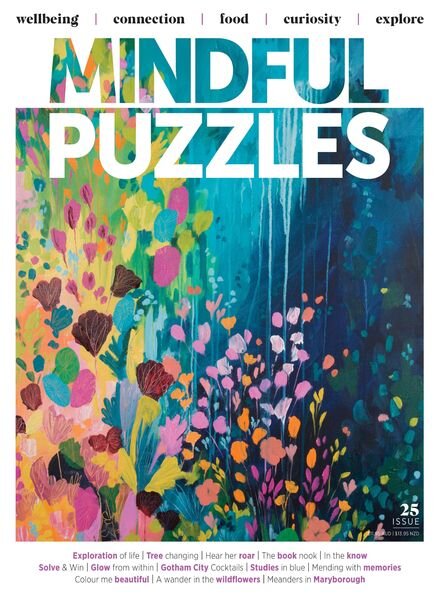 Mindful Puzzles – October 2021 Cover