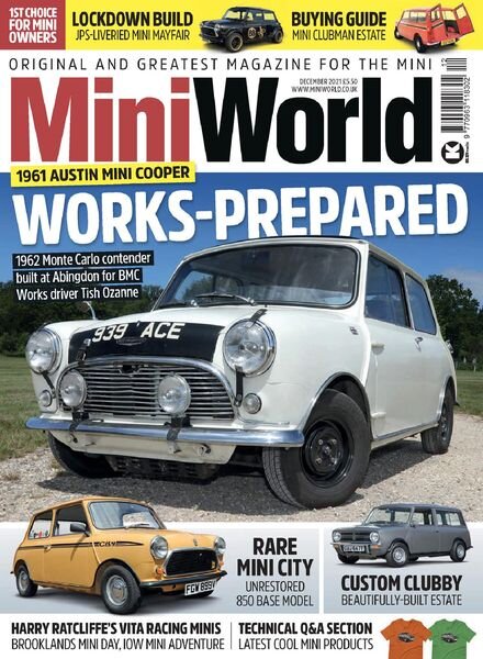 MiniWorld – December 2021 Cover