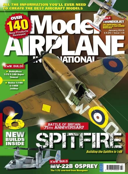 Model Airplane International – Issue 114 – January 2015 Cover