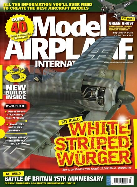 Model Airplane International – Issue 122 – September 2015 Cover