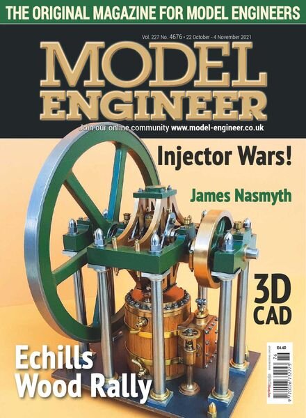 Model Engineer – Issue 4676 – 22 October 2021 Cover