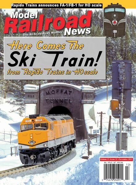 Model Railroad News – December 2021 Cover