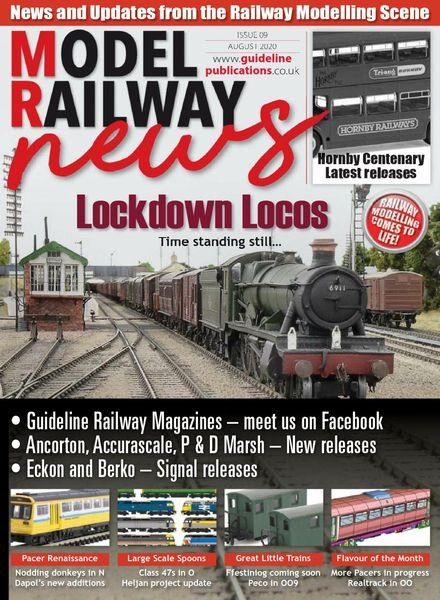 Model Railway News – August 2020 Cover