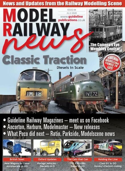Model Railway News – July 2020 Cover