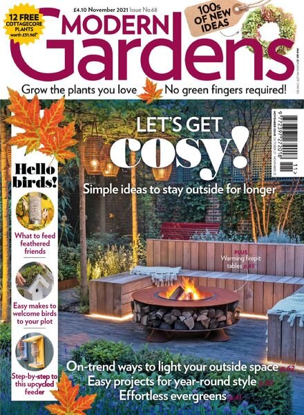 Modern Gardens – November 2021 Cover