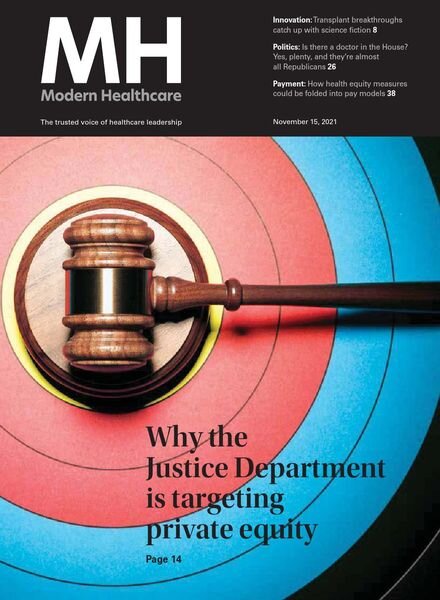 Modern Healthcare – November 15, 2021 Cover