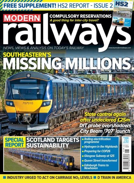 Modern Railways – November 2021 Cover