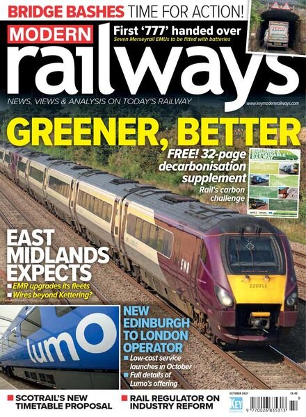 Modern Railways – October 2021 Cover