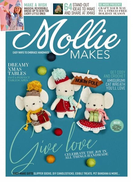 Mollie Makes – December 2021 Cover