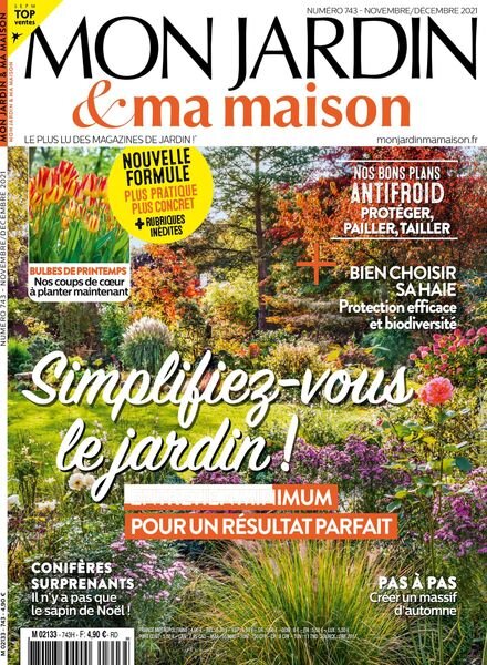 Mon Jardin & Ma Maison – Novembre-Decembre 2021 Cover