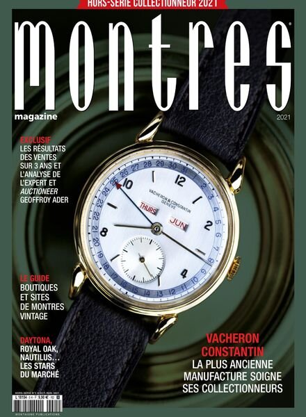 Montres Magazine – Hors-Serie – Collectionneur 2021 Cover