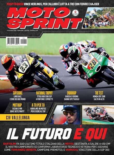 Moto Sprint – 12 Ottobre 2021 Cover