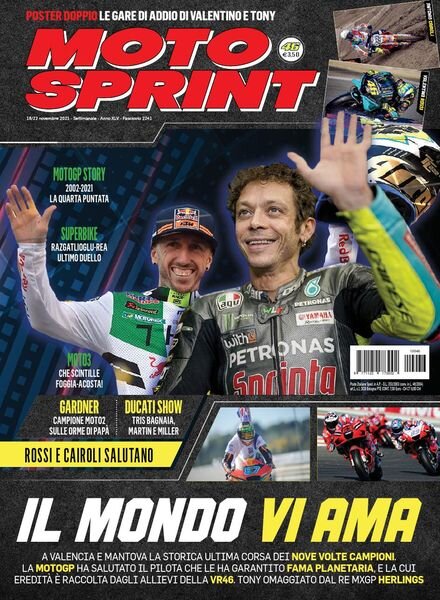 Moto Sprint – 16 Novembre 2021 Cover