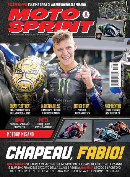 Moto Sprint – 26 Ottobre 2021 Cover