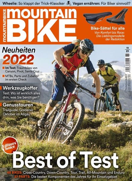 MOUNTAINBIKE – Oktober 2021 Cover