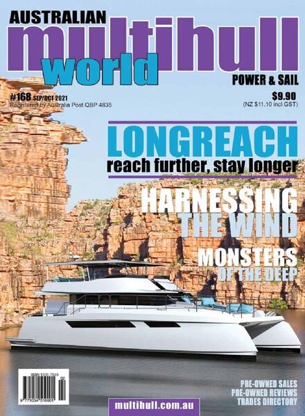 Multihull World – Issue 168 – 28 August 2021 Cover