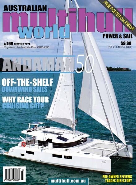 Multihull World – Issue 169 – October 2021 Cover
