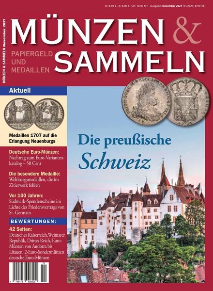 Munzen & Sammeln – Oktober 2021 Cover