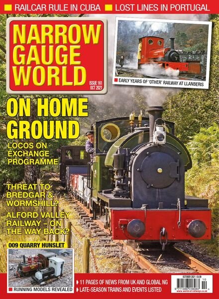 Narrow Gauge World – Issue 161 – October 2021 Cover