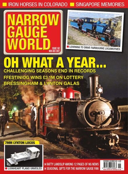 Narrow Gauge World – November-December 2021 Cover