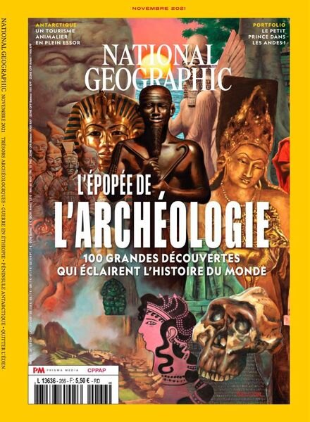 National Geographic France – Novembre 2021 Cover