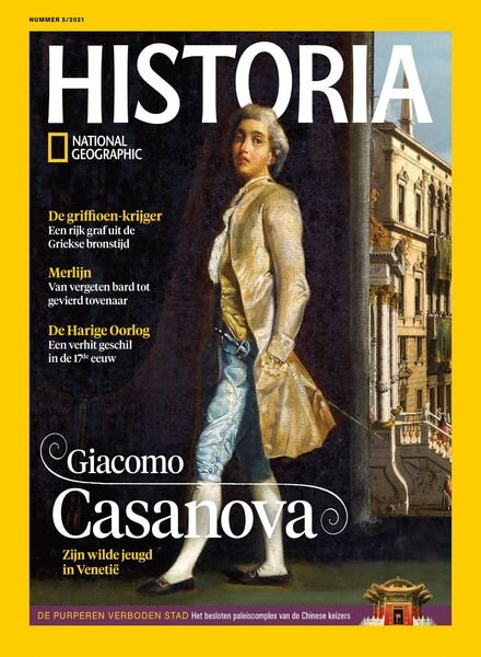 National Geographic Historia Netherlands – oktober 2021 Cover