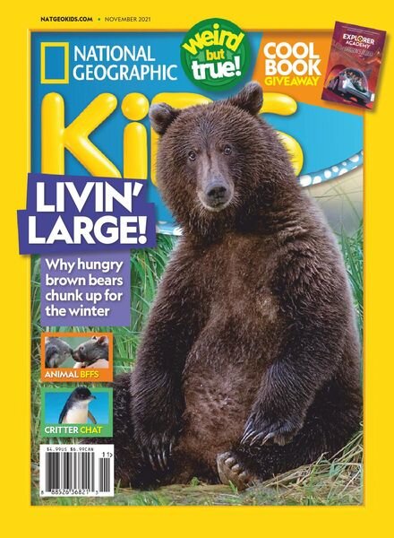 National Geographic Kids USA – November 2021 Cover