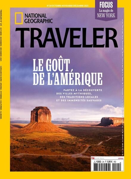 National Geographic Traveler France – Octobre-Decembre 2021 Cover