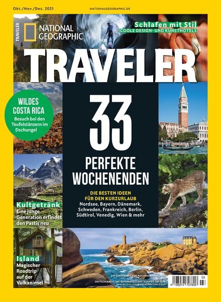 National Geographic Traveler Germany – November 2021 Cover