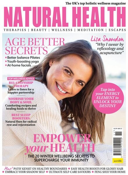 Natural Health – November 2021 Cover