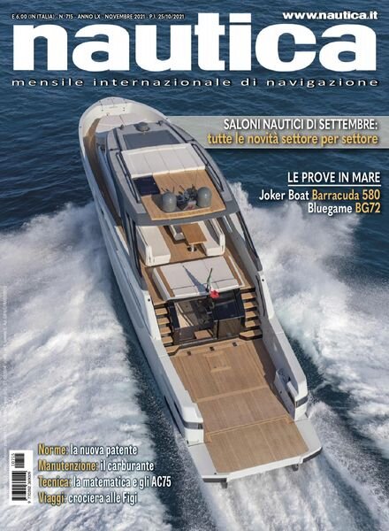 Nautica – novembre 2021 Cover