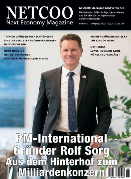 Netcoo Next Economy Magazine – Oktober 2021 Cover