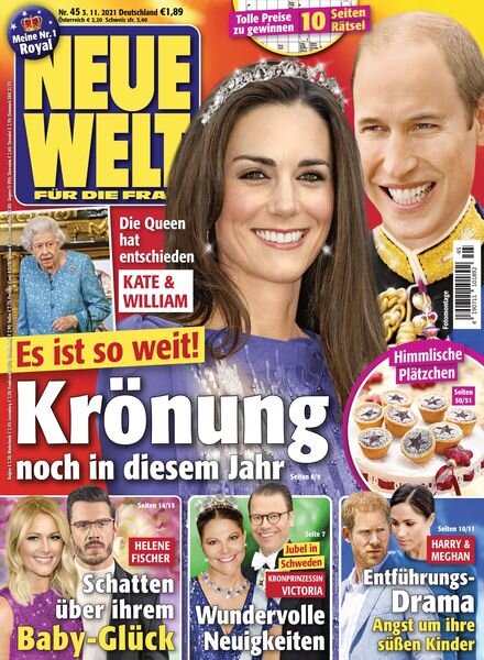 Neue Welt – 03 November 2021 Cover