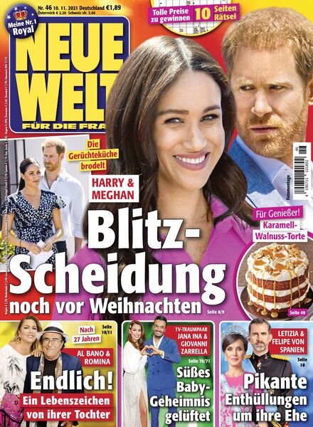 Neue Welt – 10 November 2021 Cover
