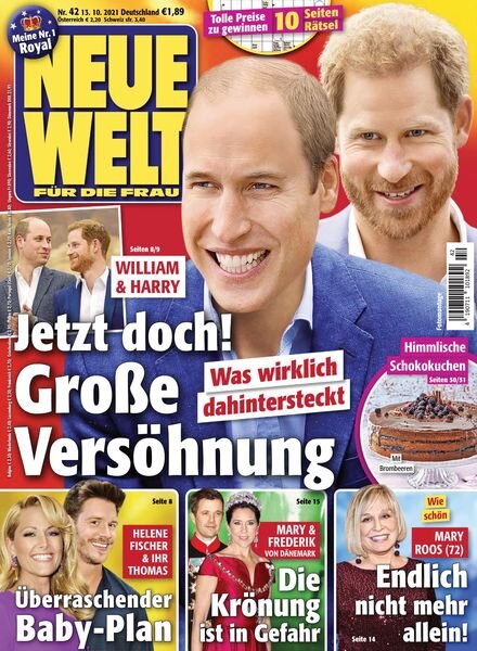Neue Welt – 13 Oktober 2021 Cover