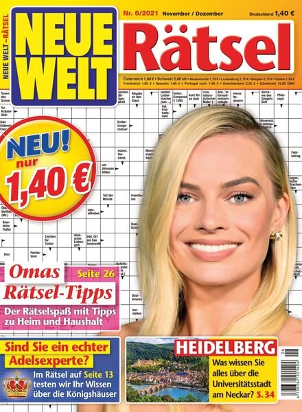 Neue Welt Ratsel – 20 Oktober 2021 Cover