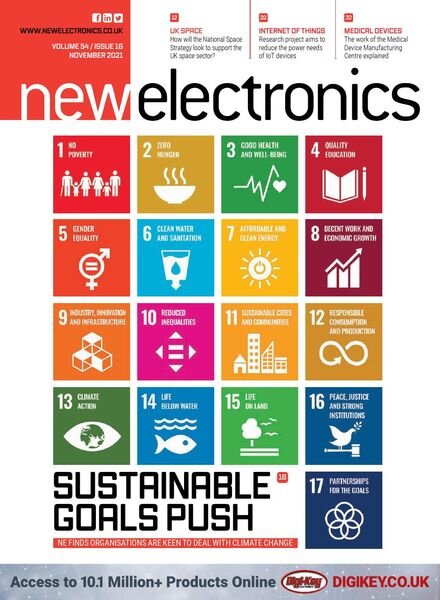 New Electronics – November 2021 Cover