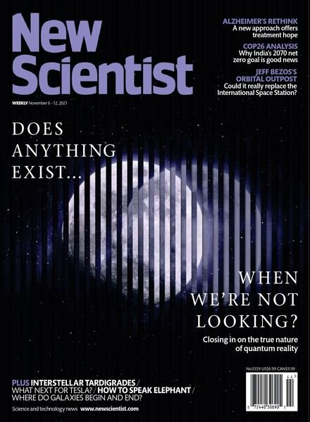 New Scientist – November 06, 2021 Cover