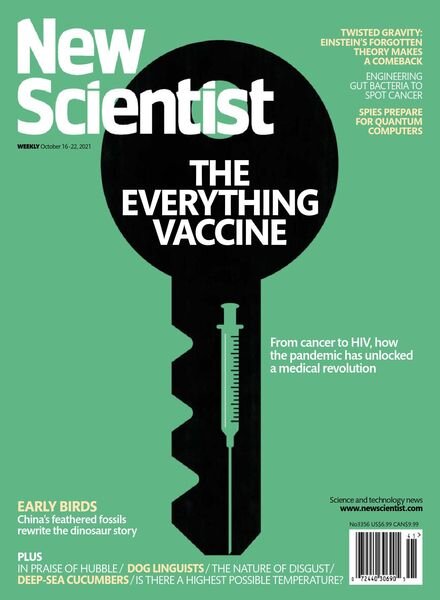 New Scientist – October 16, 2021 Cover