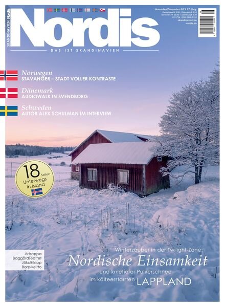 Nordis-Magazin – November 2021 Cover