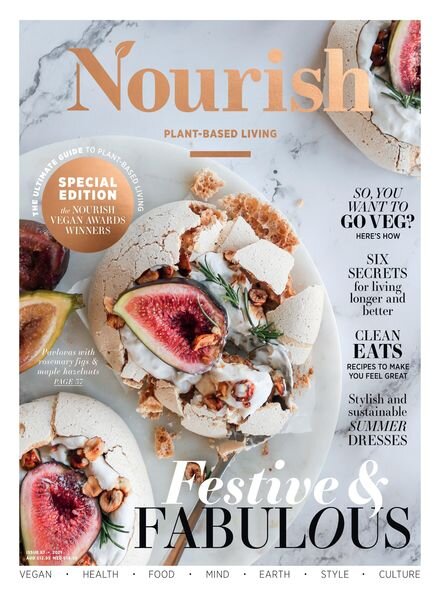 Nourish Plant-Based Living – 31 October 2021 Cover