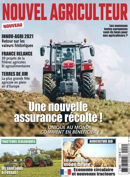 Nouvel Agriculteur – Octobre-Decembre 2021 Cover