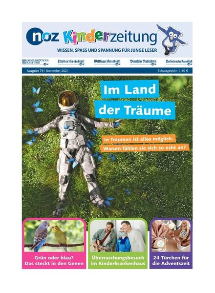 noz Kinderzeitung – 05 November 2021 Cover