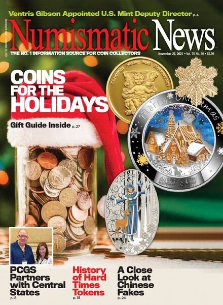 Numismatic News – November 23, 2021 Cover