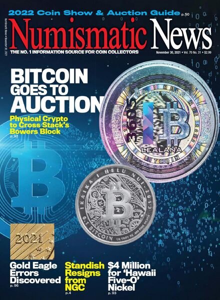 Numismatic News – November 30, 2021 Cover
